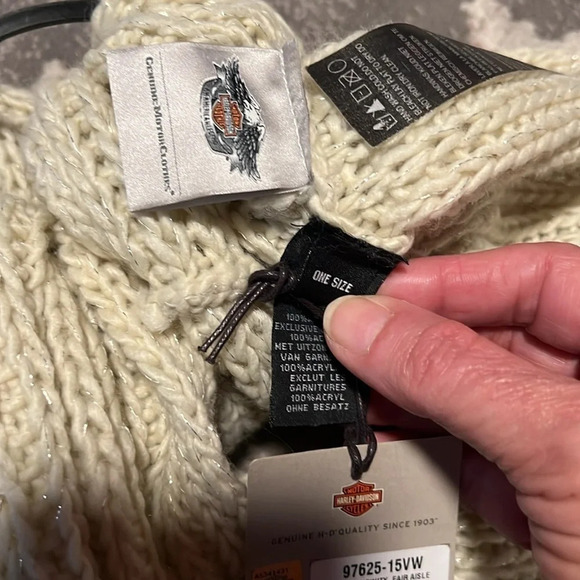 Harley Davidson infinity scarve. New. - Picture 4 of 5